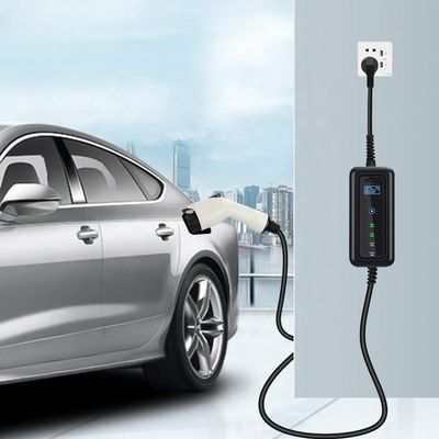 Σπίτι Τύπος 2 32A 7KW φορητός σταθμός φόρτισης EV με καλώδιο 5m και έξοδο 3,5KW