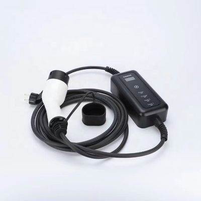 8-32A Ρυθμίσιμος φορτιστής EV GBT Type1 Type2 3.5KW 7KW 11KW 22KW για φορητότητα EV