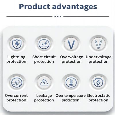 Τείχος 11KW 7KW Wallbox 22KW Ηλεκτρικό σταθμό φόρτισης αυτοκινήτων 11KW EV φορτιστή Μαύρο