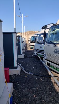 Ενεργειακό αυτοκίνητο DC CCS2 OCPP 1.6 7in Screen DC γρήγορη φόρτιση GB Standard 160KW 180KW 240KW